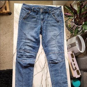 AEO Ankle Super Stretch Motto Jeans